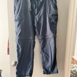 Men's Dark Blue Cargo Pants